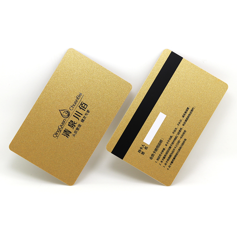 Custom Metal ID Card Blank Metal Business Member Cards-WallisPlastic