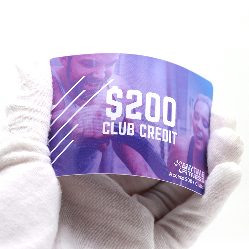 cmyk printing plastic membership cards for club