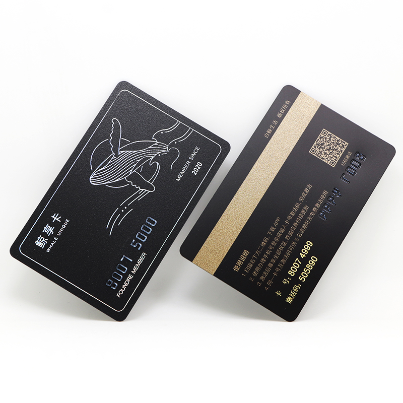 Local Laser Foil Membeship Card