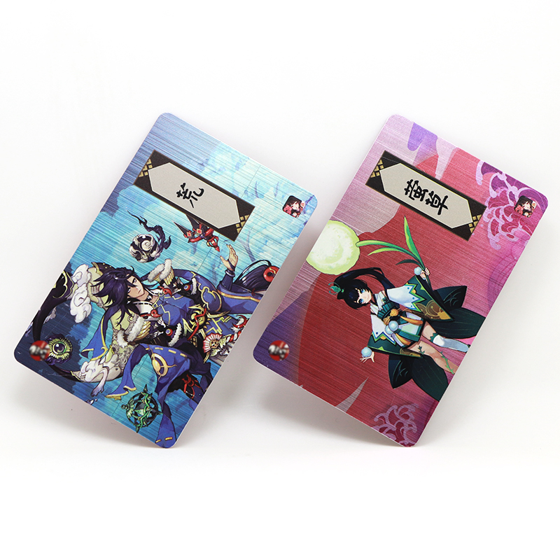 customized brushed pvc cards for gift