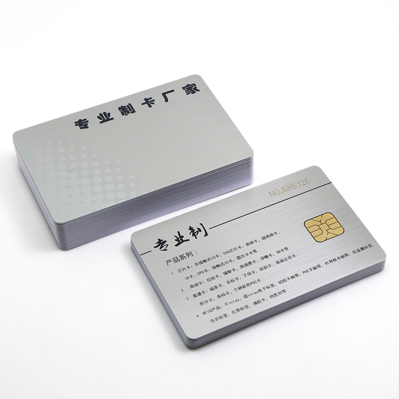 contact smart chip cards