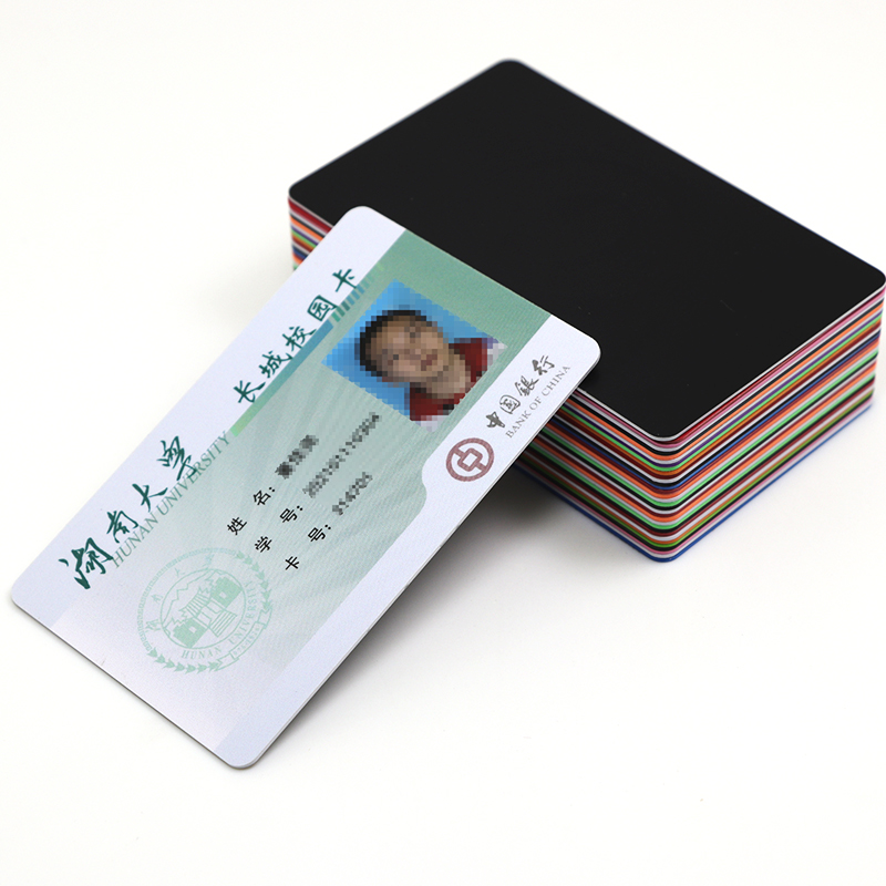 custom printed student contactless smart cards