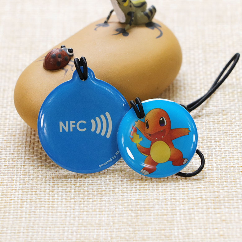 die cut size print rfid nfc key tags