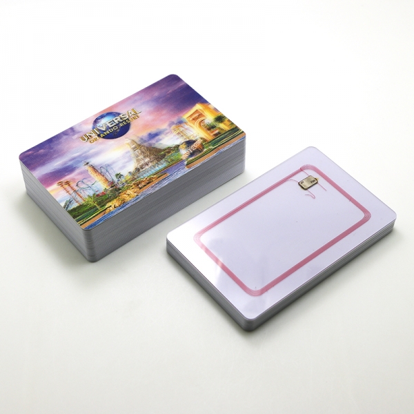 3D plastic lenticular cards with photo