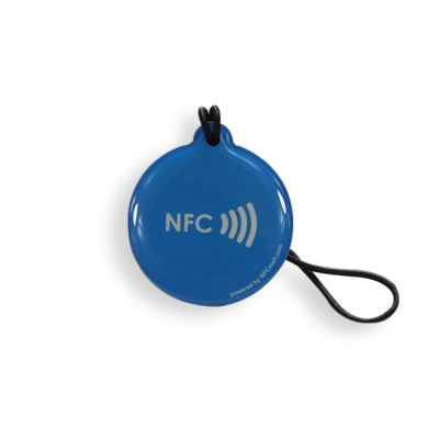 Customized Epoxy NFC Key Tags RFID Key Fob With Ntag213 Chip