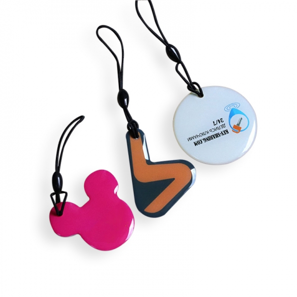 NFC Tag Keychains by orax, Download free STL model