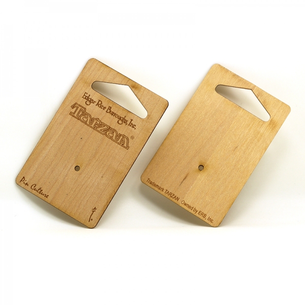 custom printed wood hang tags