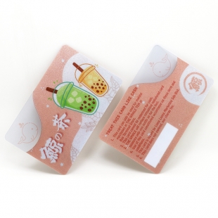 Customized Transparent Card Plastic Member Reward Cards