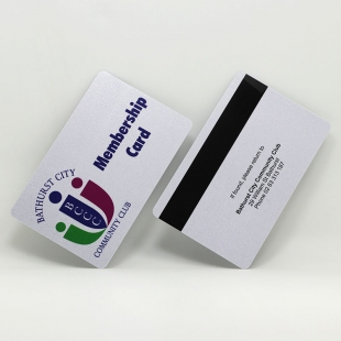 Atmosphere PVC Silver Membership Cards With Logo