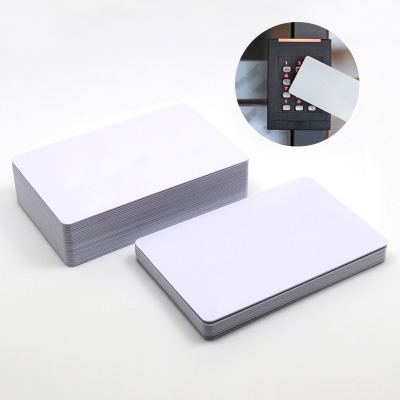Personalized Inkjet White PVC Blank RFID Cards
