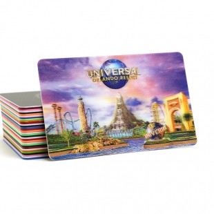 Customized Plastic Photo 3D Lenticular Cards For Membership Loyalty