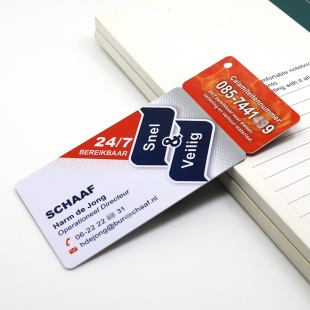 Custom Printed Plastic Card and Key Tag Combo