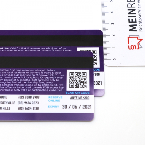 barcode membership cards
