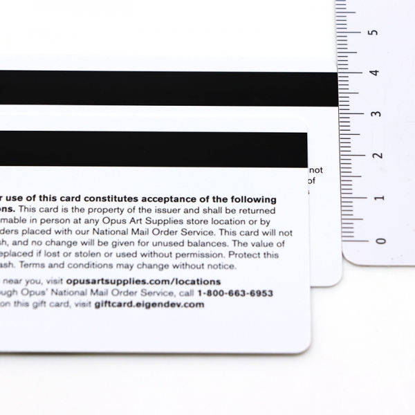 club plastic membership cards with magnetic stripe