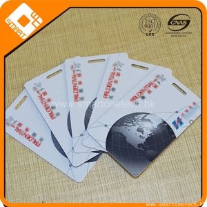 Customized plastic barcode gift card with card holder