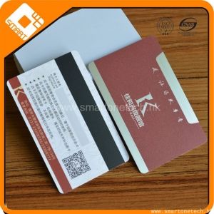 Frosted Brushed gold rfid magnetic card