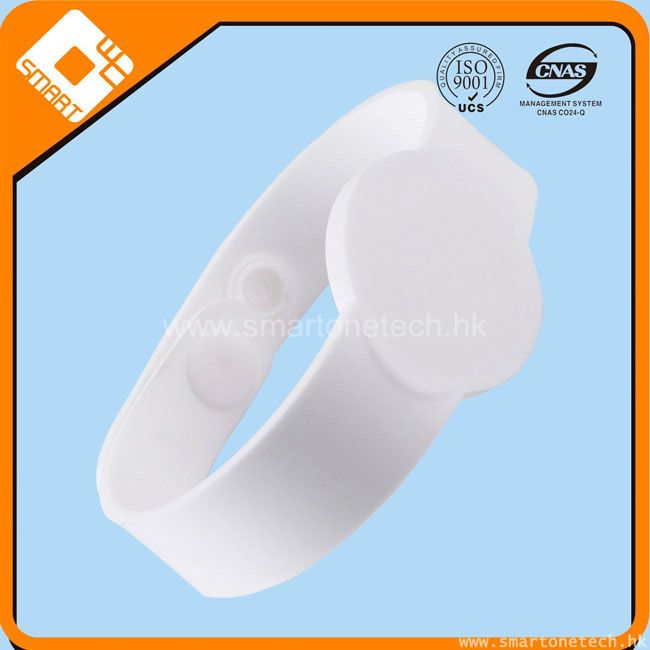 13.56Khz F08 rfid printing wristband