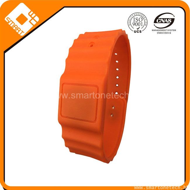 NTAG203 rfid silicone wristband
