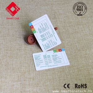 Plastic print thin Name Card