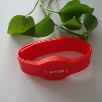 Contactless rfid chip FM08 silicone medical wristbands