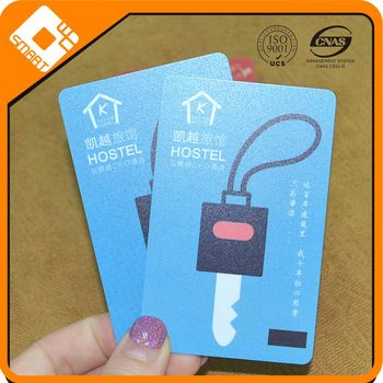 CR80 Entrance guard id card credit card size plastic sheets for cards