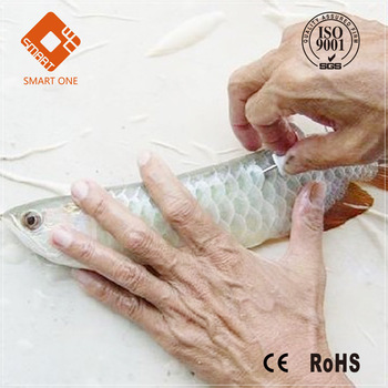 LF microchip animal 134.2 khz Glass RFID tag 1.4*8MM for Fish Management