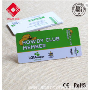 Plastic PVC UH/UHF 2 in 1 membership Combo Card