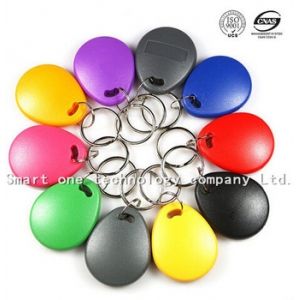 EM4305 125KHZ Rewritable EM ID Key fob RFID Tag Key Ring Card