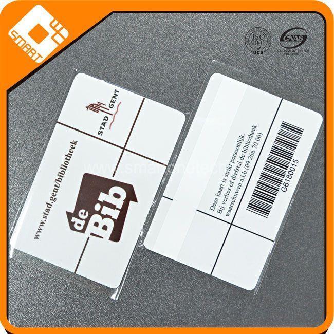 PVC plastic printable barcode membership cardsCard Supplier Smart One