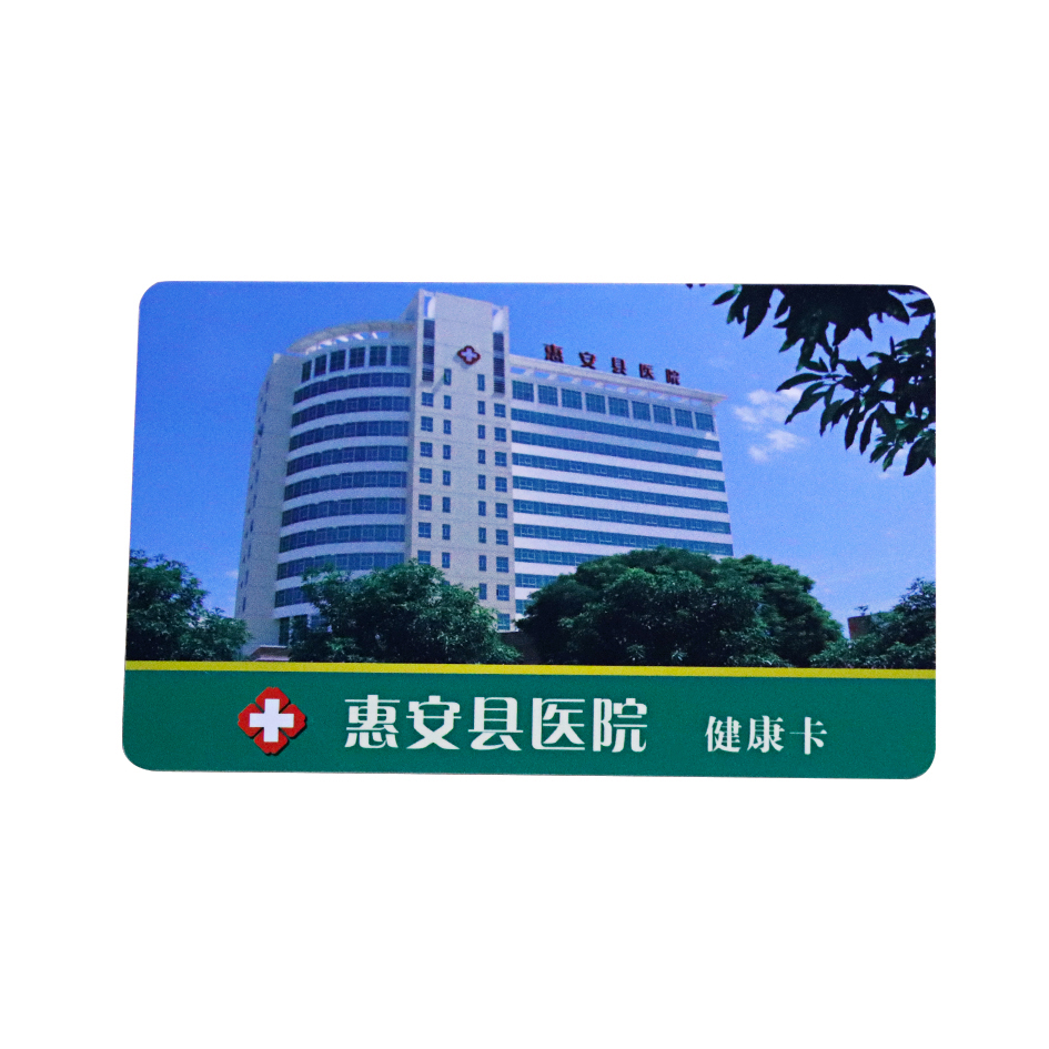 Custom printing plastic contact medical health IC card