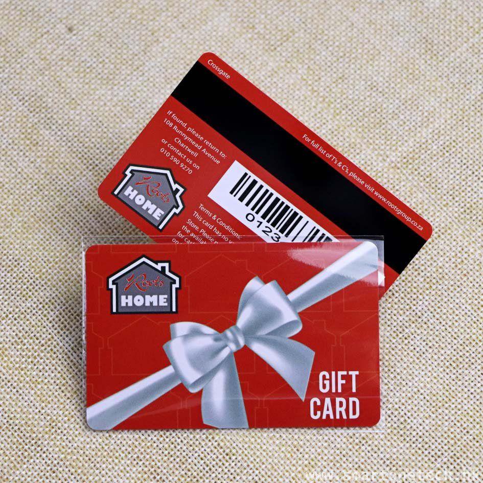 plastic gift card printing