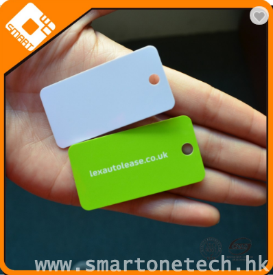 PVC plastic waterproof die cut id card holder name badge holder-Card  Supplier Smart One