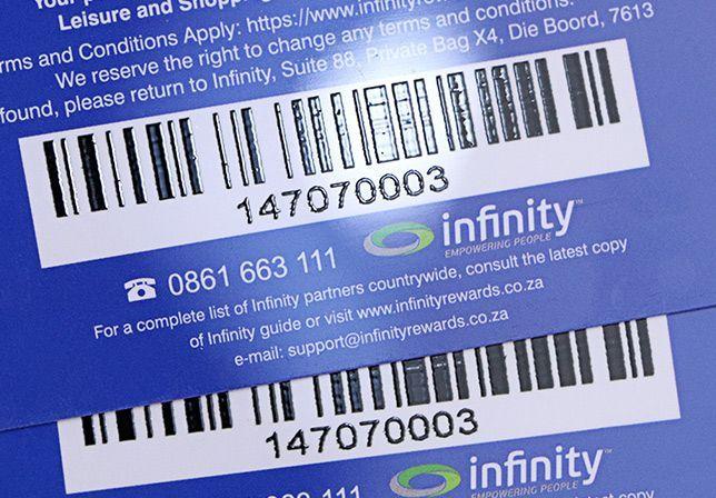 Barcode cards