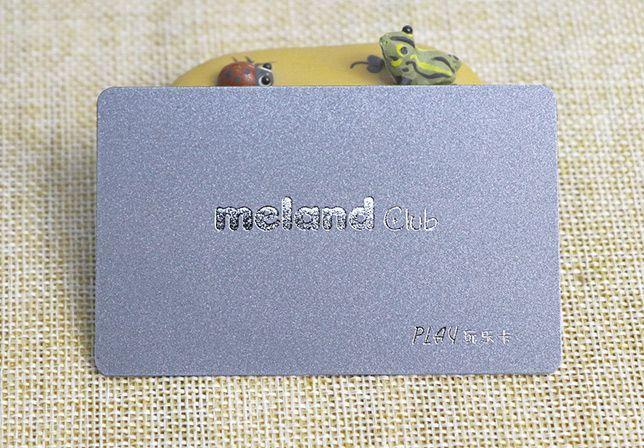 silver power pvc card