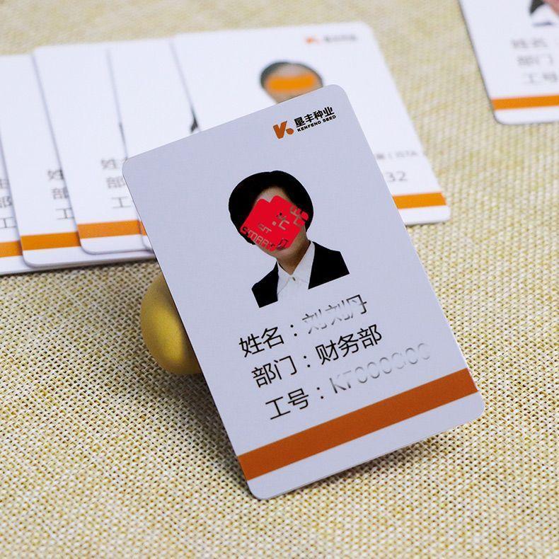 Plastic Staff Cards