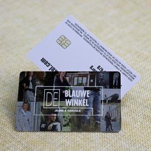 Clothing Shop Membership Smart IC Card With UV Laser Code