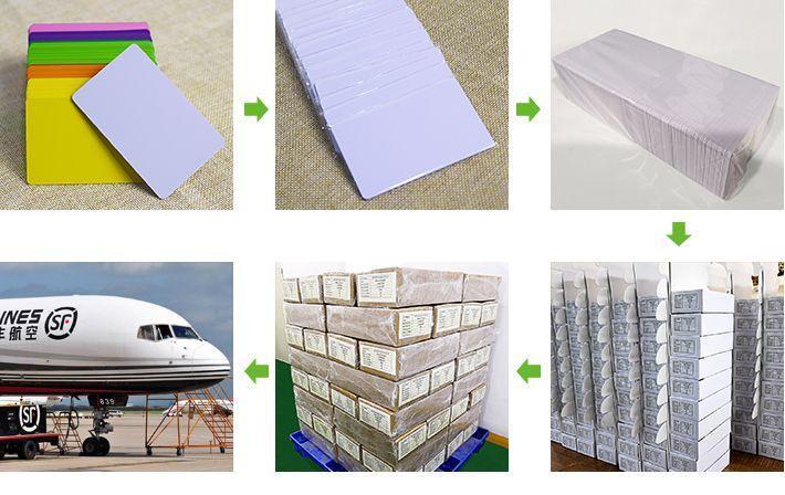 Packaging Process Of Plastic Cards