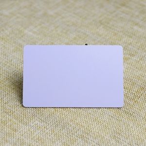 Contactless Printable Blank White Plastic Card With Smart Chip