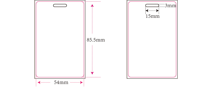 photo id card size