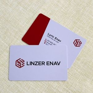 Custom Printing UV Glossy Finished Plastic Business Card