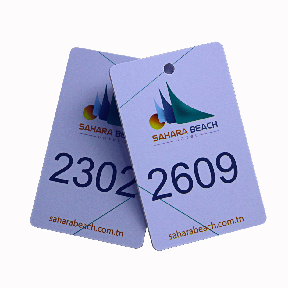 Digital Printing PVC Business Card With Hole PunchingCard Supplier