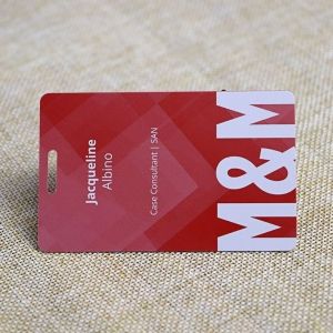 High Quality Printable Business Card With Punching Slot