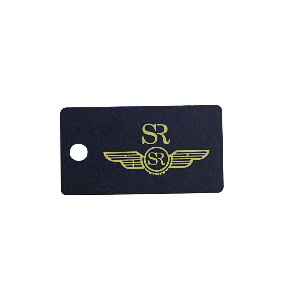 Mini PVC Business Cards Matte Black PVC Card With Factory Price
