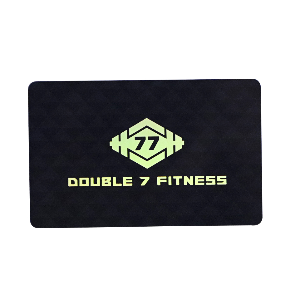 Customized Printing Matte Finished PVC Laser Foil Card