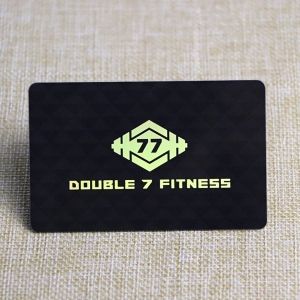 Customized Printing Matte Finished PVC Laser Foil Card