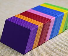 Colorful pvc material