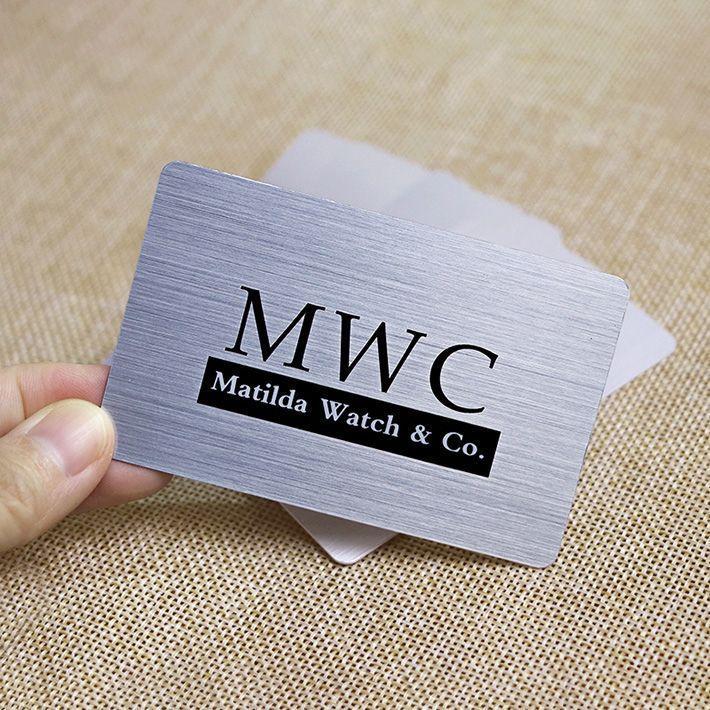 silver pvc membership cards for warranty