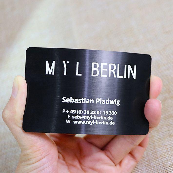 Brushed Business Card