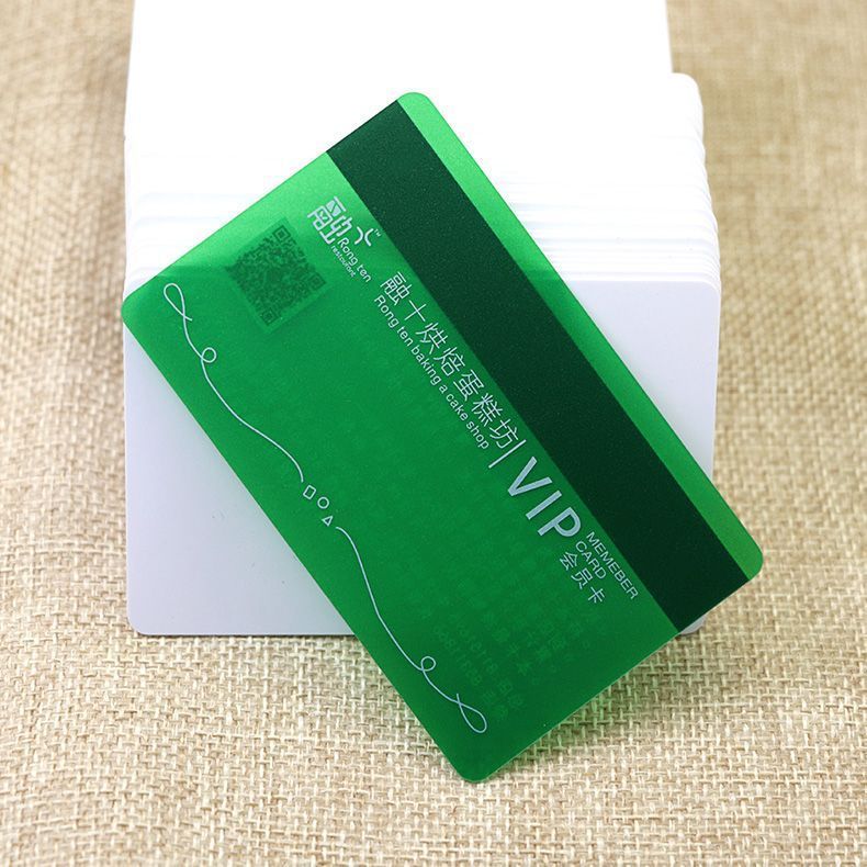 Double Printed Transparent VIP Card