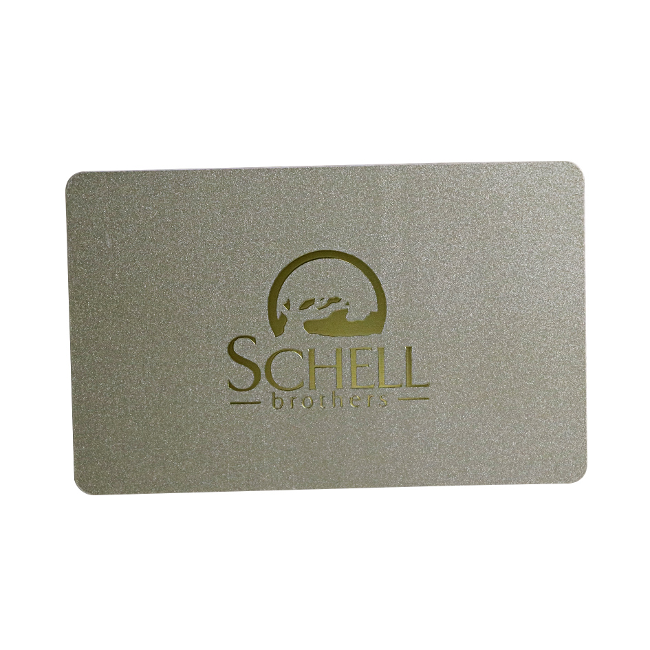 Gold Foil Membership Card